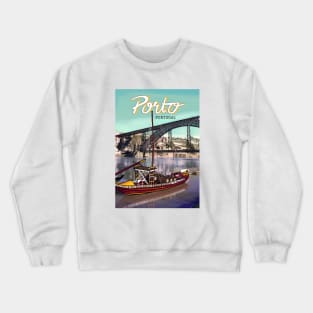 Bridge  Luís I - Porto Crewneck Sweatshirt